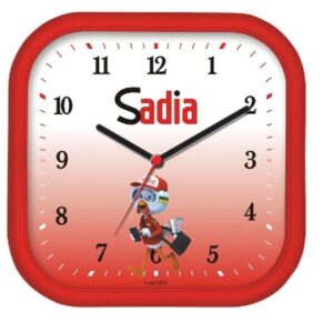 RELÓGIO DE PAREDE PERSONALIZADO - QUADRADO
