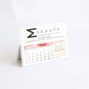CALENDÁRIO DE MESA PLÁSTICO G - 16x12cm