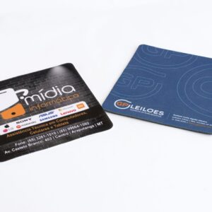 MOUSE PAD PERSONALIZADO - QUADRADO COBERTURA TECIDO