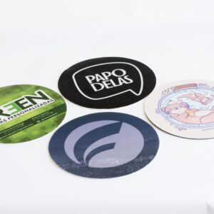 MOUSE PAD PERSONALIZADO - REDONDO COBERTURA TECIDO
