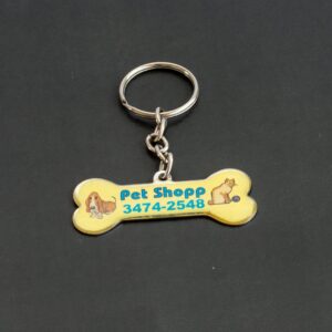 CHAVEIRO CHAPA PERSONALIZADO - OSSO