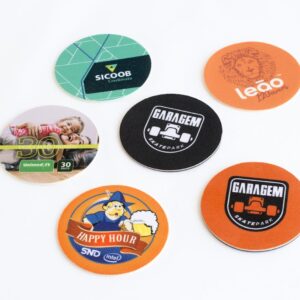 PORTA COPOS REDONDO - 1 LADO