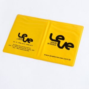 PORTA DOCUMENTO VEÍCULO PERSONALIZADO - VERTICAL